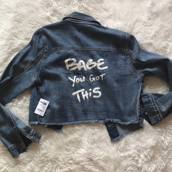 Refuge Frayed Jean Jacket - Picture 5 of 13